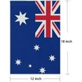 thumbnail image 3 of Australia Garden Flags 12.5 x 18 Inches Double Sided Vivid Color and Fade Proof Small Australian Yard Flags for Indoor and Outdoor Decorations (Australia), 3 of 5
