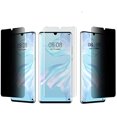 thumbnail image 3 of [1pack] IBAOLE P30 Pro Privacy Screen Protector - 3D Curved Anti-spy Tempered Glass Screen Film, 9H Hardness Anti-Scratch Anti-Peep Screen Protector IBAOLE P30 Pro--, 3 of 6