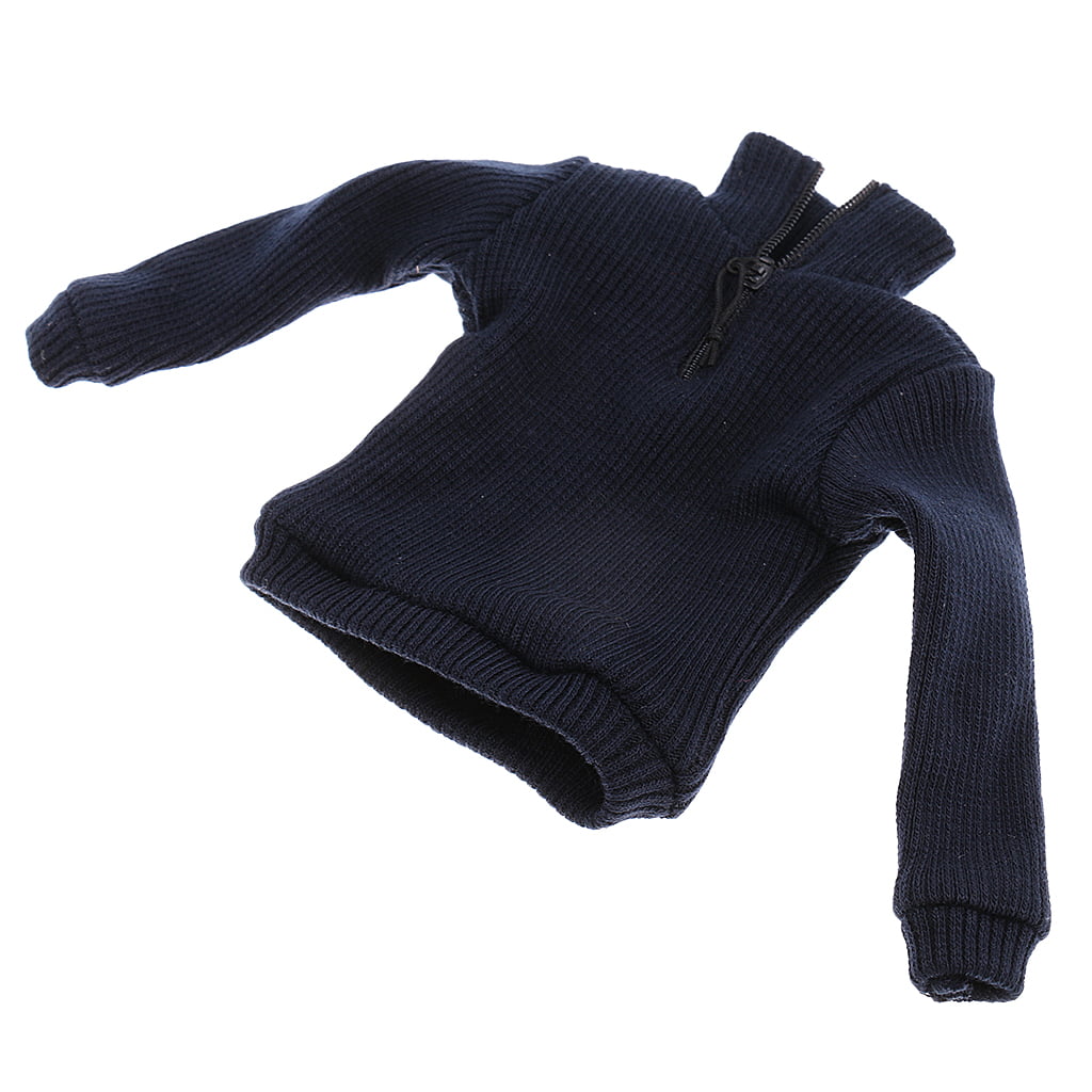 lahomia 1/6 Hommes Body Knitting Shirt Tops Pull à Manches Longues pour 12 Pouces BBI Figures 