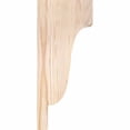 thumbnail image 3 of 3 1/2"W x 6"D x 14"H Newport Smooth Corbel, Douglas Fir, 3 of 9