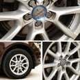 thumbnail image 5 of Xotic Tech Blue Alloy Car Wheel Rim Center Cap Hub Rings Decoration For Audi A3 A4 A5 Q3 Q5 Q7 TT Quattro, Fit BMW X1 X3 X5 1 3 5 6 7 Series (4 Pieces), 5 of 6