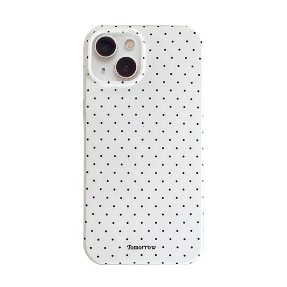 Funda para iPhone inewateri 13/14 de TPU delgada con lunares