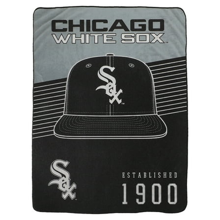 Pegasus Chicago White Sox 60- x 80- Hat Stripes Throw Blanket