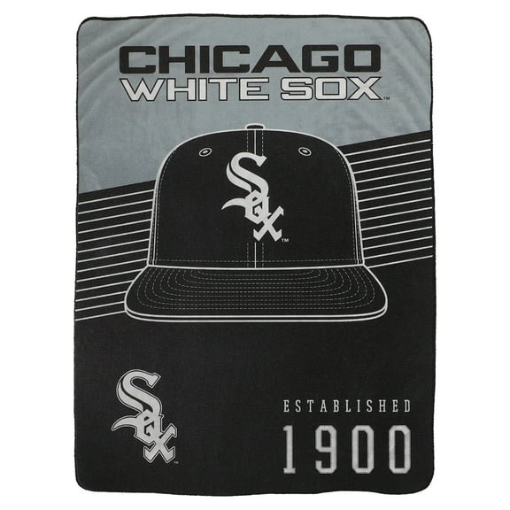 Pegasus Chicago White Sox 60- x 80- Hat Stripes Throw Blanket