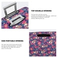 thumbnail image 3 of Kdxio Skull colorful flower daisy Pattern Luggage Cover for Travel,Elastic and Durable,Fits 18-32 Inch,Anti-Scratch Suitcase Protector-No luggage included, 3 of 5