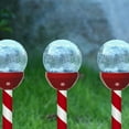 thumbnail image 3 of Gymnture Christmas Solar Light Cracked Texture Glass Waterproof Stake Lamp Landscape Lights for Pathway Garden Patio Yard, 3 of 10