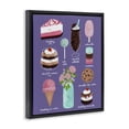 thumbnail image 2 of Stupell Industries Cottage Decadent Desserts & Flowers Black Floating Frame Canvas Art, 17 x 21, by Metka Hiti, 2 of 8