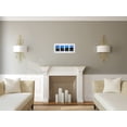 thumbnail image 3 of 8x24 Collage Black Gallery Picture Frame with Five 4x6 Inch Openings - Wide Molding - Includes Both Attached Hanging Hardware and Desktop Easel - Display Four 4 x 6 Photos Horizontal or Vertical, 3 of 4