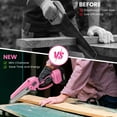 thumbnail image 2 of YAHHU 6 inch Lovely Pink Mini Chainsaw, Portable Handheld Electric Cordless Chainsaw,21V Battery,New, 2 of 7