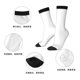 thumbnail image 5 of Balery White Calcetas Largas con Estampado para Hombre y Mujer – Suaves y Transpirables, Talla Única (US 5-11), 5 of 6
