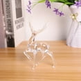thumbnail image 5 of VogueV Crystal Reindeer Figurine Ornament, Sparkling Holiday Tabletop Décor for Christmas Tree Mantel, Elegant Gift Box Ready Present for Collectors, 1X Crystal Elk Ornament, 5 of 9