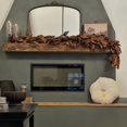 thumbnail image 3 of 2025 NEW Brown Magnolia Fall Garland 6Ft Artificial Garland with Pinecones, Indoor Outdoor Fall Decor for Home, Autumn Mantel Garland, Thanksgiving Decorations & More(1PCS), 3 of 9