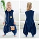 thumbnail image 4 of Saco De Dormir Para Niños Con Piernas Pijamas Suaves Y Cálidos Niña Niño Saco De Dormir De Invierno Mono Sin Mangas Saco De Dormir Con Pies Pijamas De Franela Unisex Xemadio LL-2085-2, 4 of 5