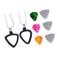 thumbnail image 5 of RUISINERY Stylish Guitar Pick Necklace Adjustable Protable Guitar Pick Pendant Necklace for Women Men Cosplay, 5 of 7