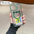 thumbnail image 2 of Magnetic Phone Case Clear Compatible with iPhone 11 , [With Invisible Ring Camera Kickstand] [With Lens Flim]Anti-fall Shockproof Protective Bumper Ultra Slim Phone Case Cover,Darkgreen, 2 of 8