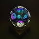 thumbnail image 2 of Lámpara de mesa LED de cristal con luz nocturna Starburst 3D, carga USB decorativa que cambia de color (universo), 2 of 8
