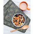 thumbnail image 3 of Blue Boho Kitchen Dish Towels for Drying Dishes Set of 3, Vintage Ethnic Tribe Abstract Art Floral Waffle Weave Microfiber Hand Tea Bathroom Towels Quick Dry & Absorbent Towel 12x12, 3 of 7