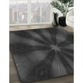 thumbnail image 2 of Ahgly Company Indoor Rectangle Patterned Charcoal Black Area Rugs, 2' x 4', 2 of 6