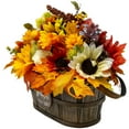 thumbnail image 5 of Fall Harvest Centerpiece in Wooden Basket, 5 of 8