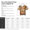 thumbnail image 6 of Lsque I Love Fall Most Of All pattern Hawaiian Shirt for Men, Unisex Summer Beach Casual Short Sleeve Button Down Shirts-X-Large, 6 of 9