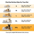 thumbnail image 3 of Alfombrilla para perros FUNNY FUZZY L, 90 x 58 x 8 cm, lavable, 3 of 7