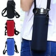 thumbnail image 2 of 1000ml neoprene water bottle carrier insulated cover LoW1 T7 holder bag F9X7, 2 of 9