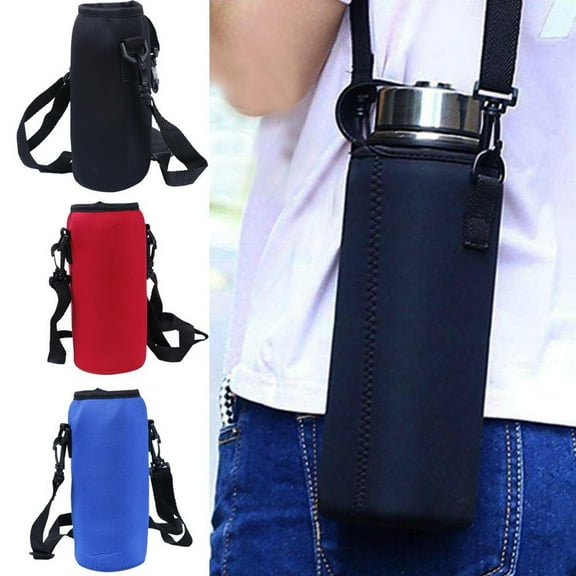 FurNest 1000ml water bottle carrier insulated cover bag holder neoprene st