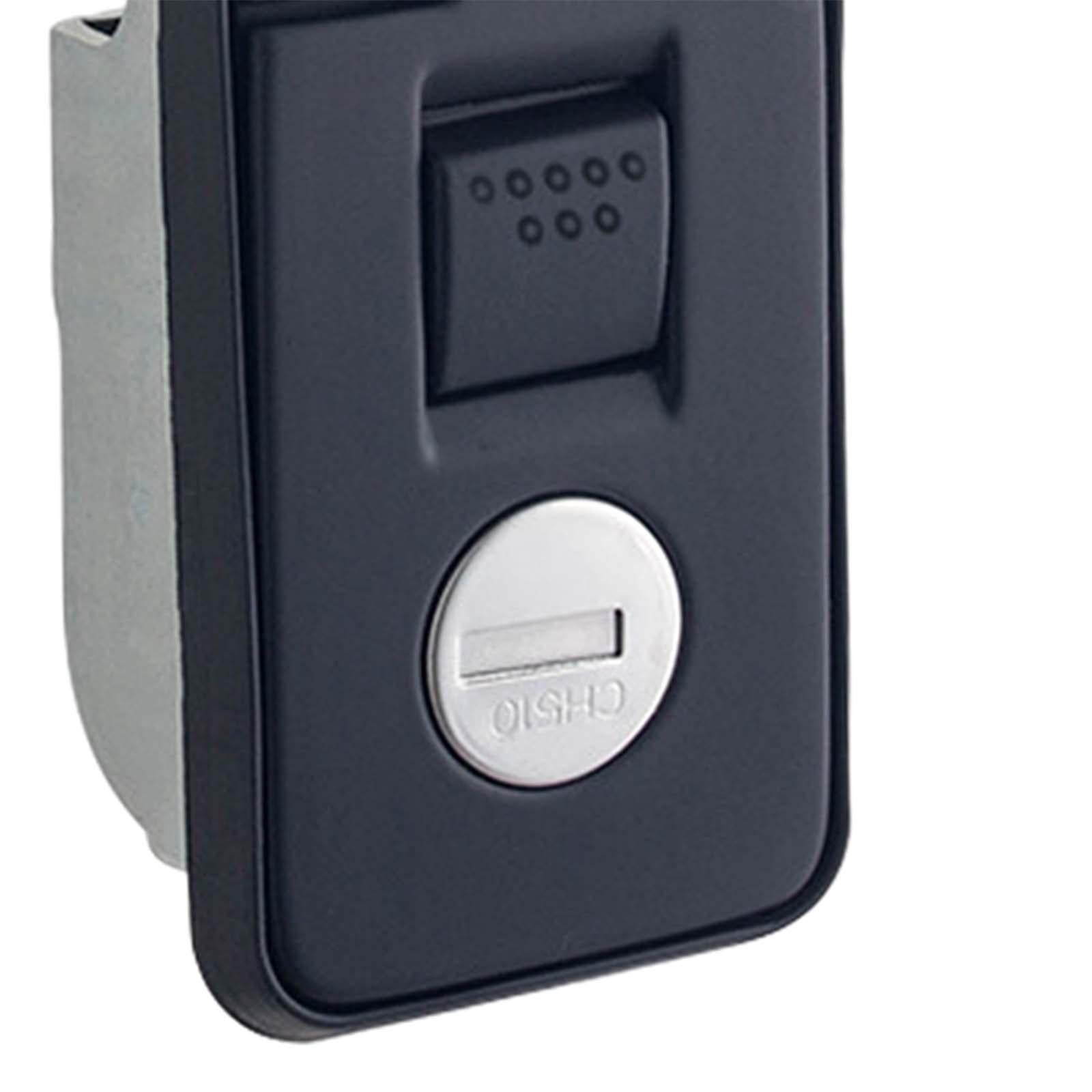 Kuntesetty Compression Latch Lock Accessories Easy Installation Heavy Duty Adjustable Lever Black