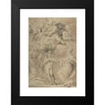 thumbnail image 2 of Ludovico Lana 17x24 Black Modern Framed Museum Art Print Titled - Allegory of Religion; God the Father Above, Faith, Hope, and Charity Below (1597-1646), 2 of 5