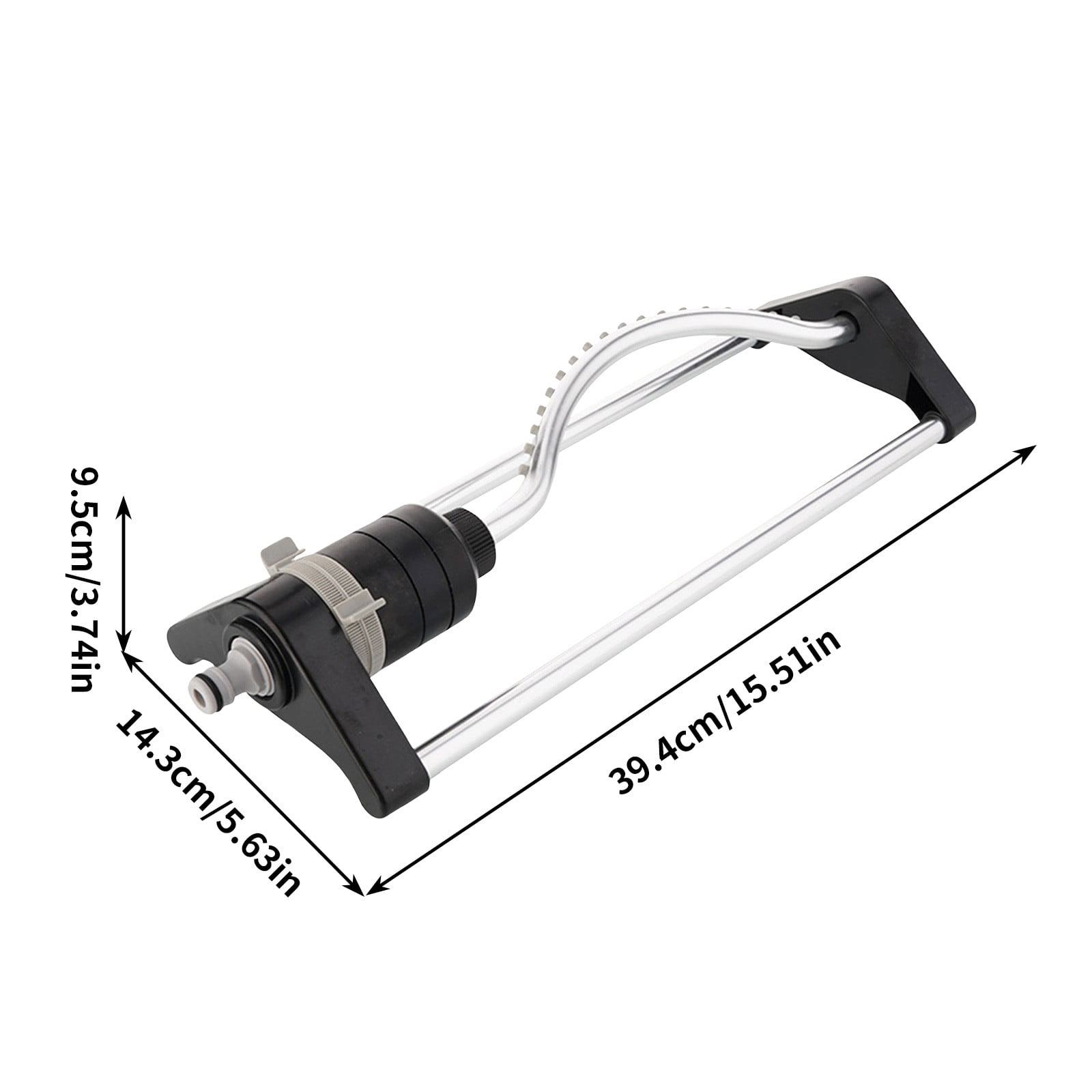 Efficient Automatic Oscillating Sprinkler, Adjustable Water Spray Pattern for Vegetable Garden, Durable Irrigation System for Flower Beds and Agricultural Use