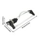 thumbnail image 3 of Aspersor oscilante para jardín ZJT250123529 | Aspersor de ángulo amplio ajustable | Riego automático para huertos, flores y césped | Sistema de riego exterior duradero y resistente a la corrosión, 3 of 5