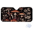 thumbnail image 2 of Xoenoiee Mushroom Leaf Pattern Car Windshield Sun Shade, Foldable Car Sunshade Cover UV Block Car Front Window Heat Insulation Protection Auto Windshield Covers Universal Fit for Truck Sedan SUV, 2 of 7