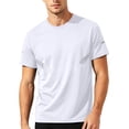 thumbnail image 4 of JTSRKL Mens Quick Dry Athletic Tees Sun Protection Breathable Lightweight Flex Athletic Gym Rash Guards Summer Running Daily Comfort Soft Tops, 4 of 7