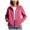 Hot Pink-dVYlJ-Hot Pink, variant on Men's /Winter Outdoor Fleece Jacket – Breathable Warm High Pile Fleece (Unisex/Couple's )