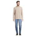 thumbnail image 5 of George Men’s & Big Men’s Lightweight Crewneck Shirt with Long Sleeves, Sizes S-3XL, 5 of 8