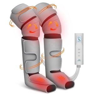 Snailax Leg Massager with Heat for Circulation Air Compression Calf Foot Massager