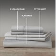 thumbnail image 4 of Ensemble de Draps en Coton, 600 Fils, 4 of 5