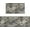 Moroccan Trellis Grey, variant on Boho Floral Kitchen Rugs Set of 2,Grey Distressed Moroccan Trellis Kitchen Mats for Floor,Farmhouse Oriental Style Non-Slip Washable Sink Mats Home Decor Doormat+Runner Rug