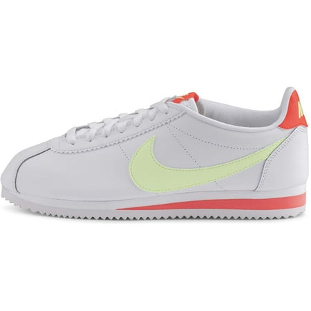 

Women s Nike Classic Cortez Leather White/Barely Volt (807471 116) - 5