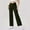 Army Green, variant on ZZwxWA High Waist Yoga Pants Women Crossover Belly Control Pants Solid Color Straight Leg Workout Pants Dressy Casual Pants with Pockets