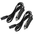 thumbnail image 1 of 2x 2m 12v Replacement Car Cooler Box Fridge Cigarette Lighter 2 Pin Charger Cable, 1 of 3