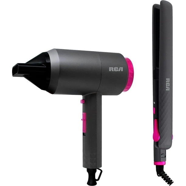 Combo RCA Plancha alaciadora y secadora de cabello RC-C1 Bodega