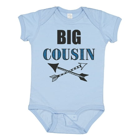 

Inktastic Big Cousin with Arrows Gift Baby Boy Bodysuit