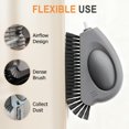 2pcs 2 In 1 Groove Crevice Cleaning Brush Window Track