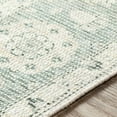 thumbnail image 3 of Surya Zainab ZAI-2306 30x96" Runner Cotton Area Rug in Sage Green/Dark Green, 3 of 6