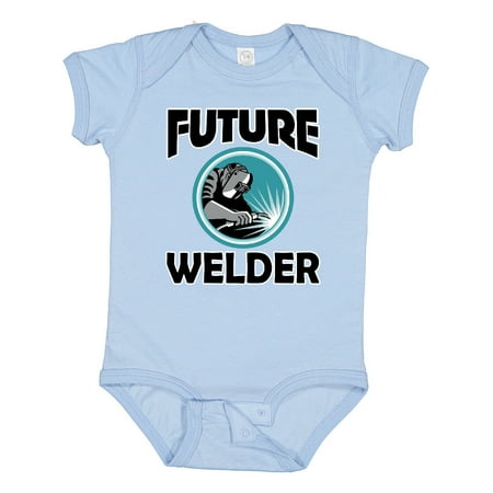 

Inktastic Welding Future Welder Gift Baby Boy Bodysuit
