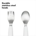 thumbnail image 2 of Oxo Tot Fork & Spoon Set - Opal - 12 months +, 2 of 6