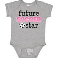 thumbnail image 3 of Inktastic Future Soccer Star Girls Girls Baby Bodysuit, 3 of 5