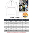 thumbnail image 6 of Xidunhg Men's Quarter Zip Pullover Long Sleeve, Moisture Wicking Quick Dry Athletic Shirt for Running Golf Gym Workout Casual, 6 of 12