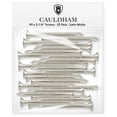 thumbnail image 2 of Cauldham Satin Nickel Wood Screws #9 x 2-1/4 Inch for Door Hinges - 25 pack, 2 of 7